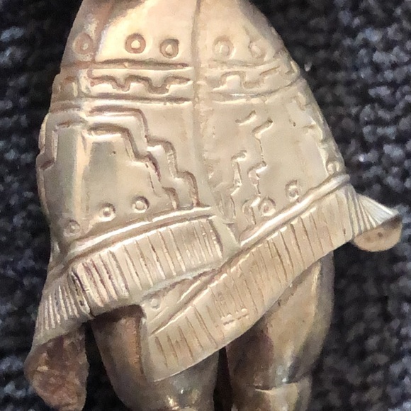 Sterling Hombre in sombrero brooch - Mexico 🇲🇽 sterling silver 1 1/2” vintage - Picture 8 of 8